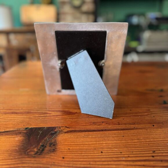 Beautiful Mexican Pewter Frame A Work Of Art To Showcase Your Art Opening 2”x2” - Picture 4 of 14